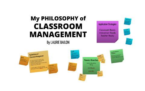 Classroom Management Philosophy